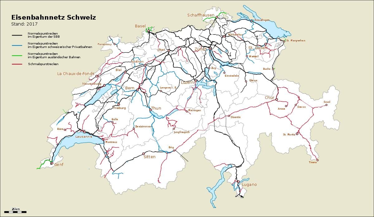 harta elvetia porturi