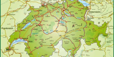 Harta de harta strada din basel, elveția